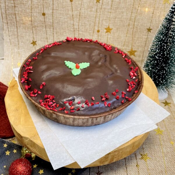 Het Zaanse Bakkertje - Christmas Brownie Cake